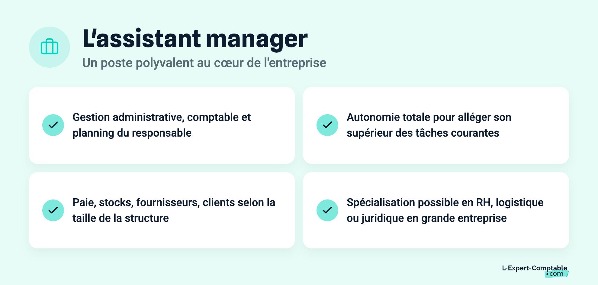 L'assistant manager